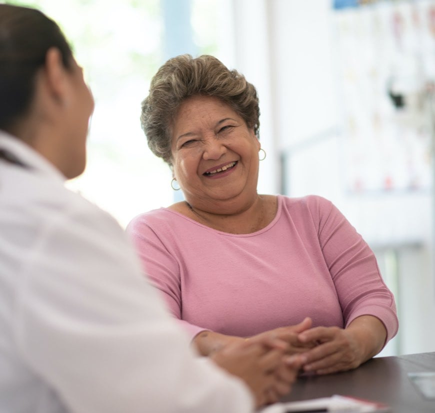 Patient consulting with EBO MD primary care provider in Missouri
