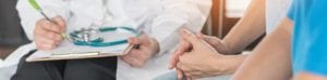 Patient Consulting Hormone Replacement