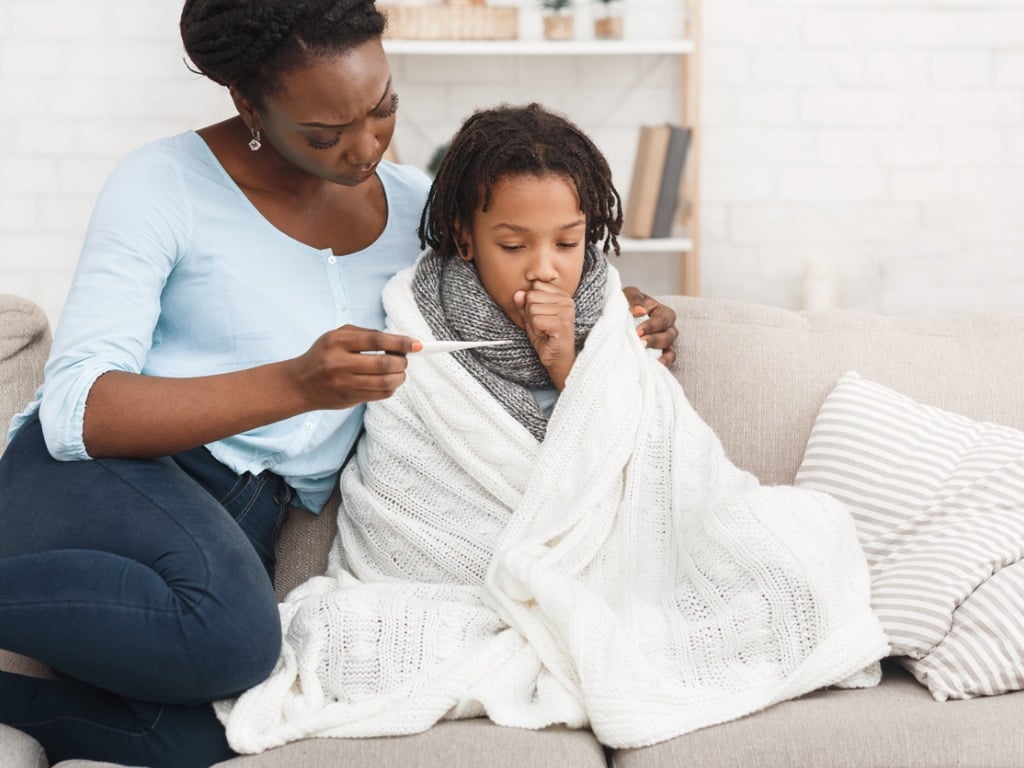 Family receiving primary care at EBO MD in Southeast Missouri